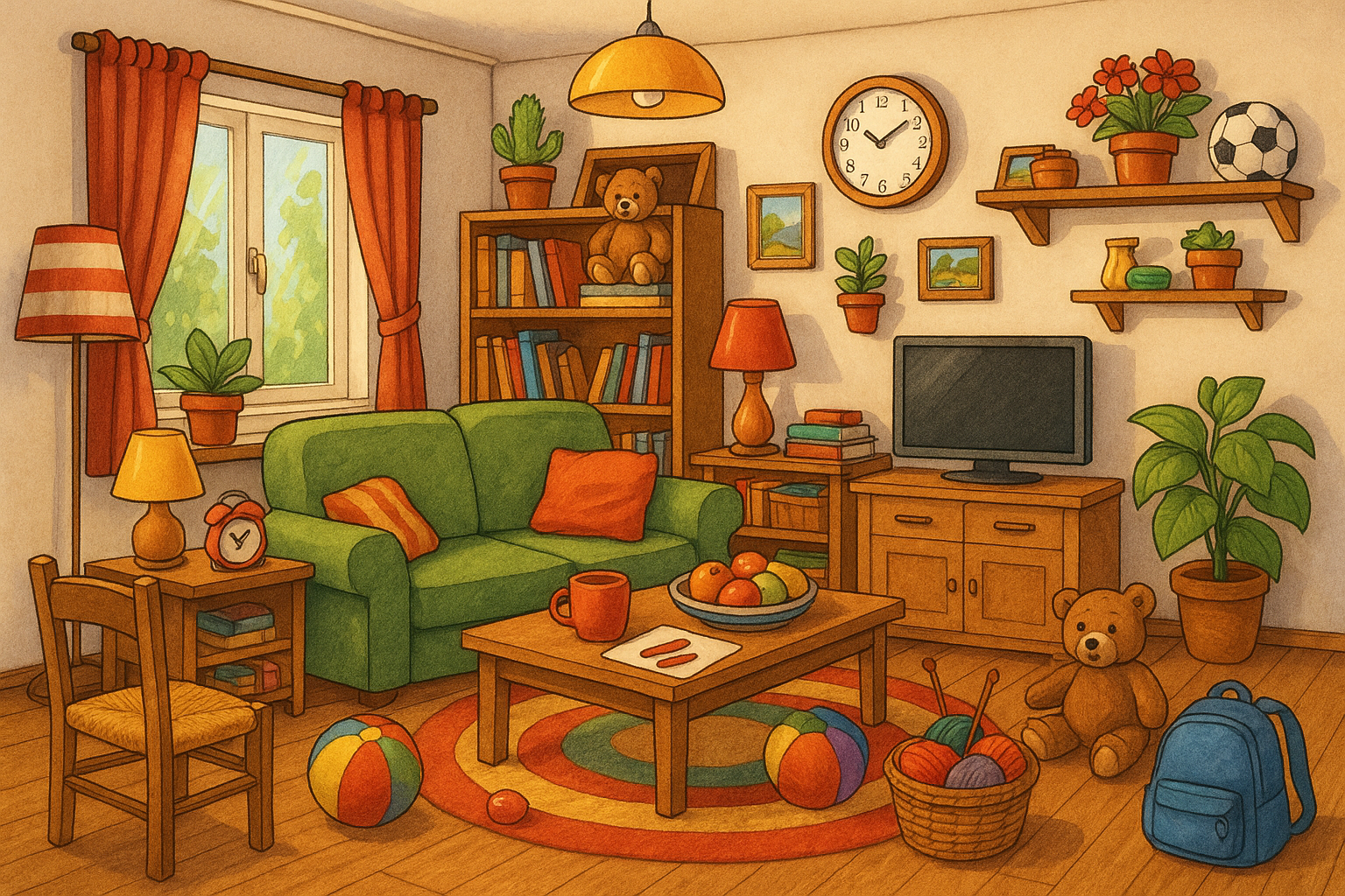 חדר ללימוד שמות עצם ברומנית